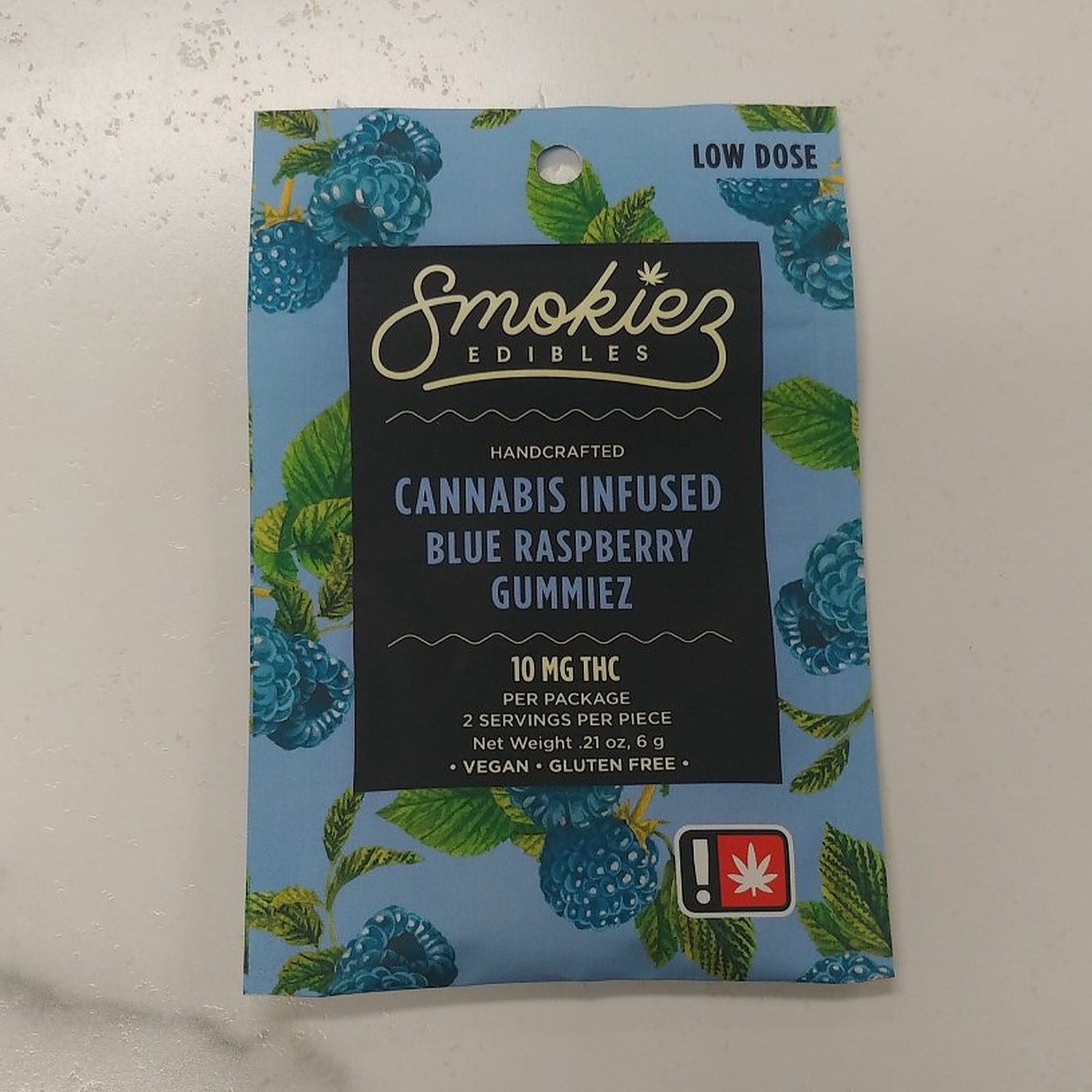 Blue Raspberry Low Dose Gummy